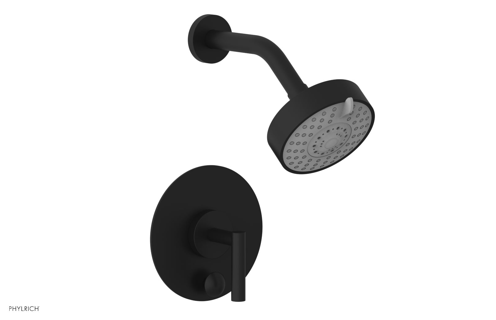 Phylrich TRANSITION Pressure Balance Shower and Diverter Set (Less Spout), Lever Handle