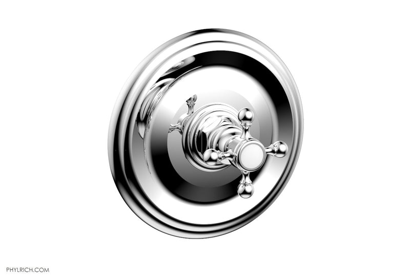 polished chrome thermostatic shower