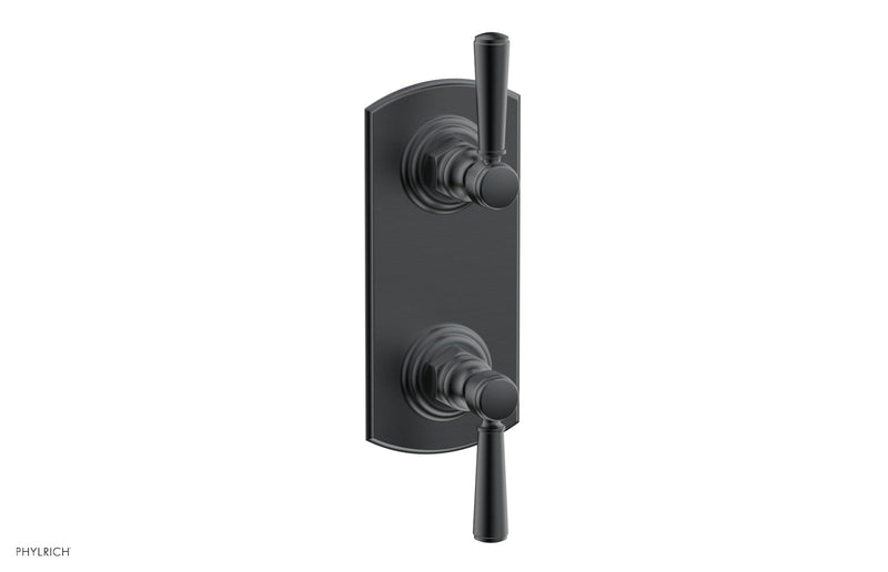 Phylrich HEX TRADITIONAL 1/2" Thermostatic Valve with Volume Control or Diverter Lever Handles