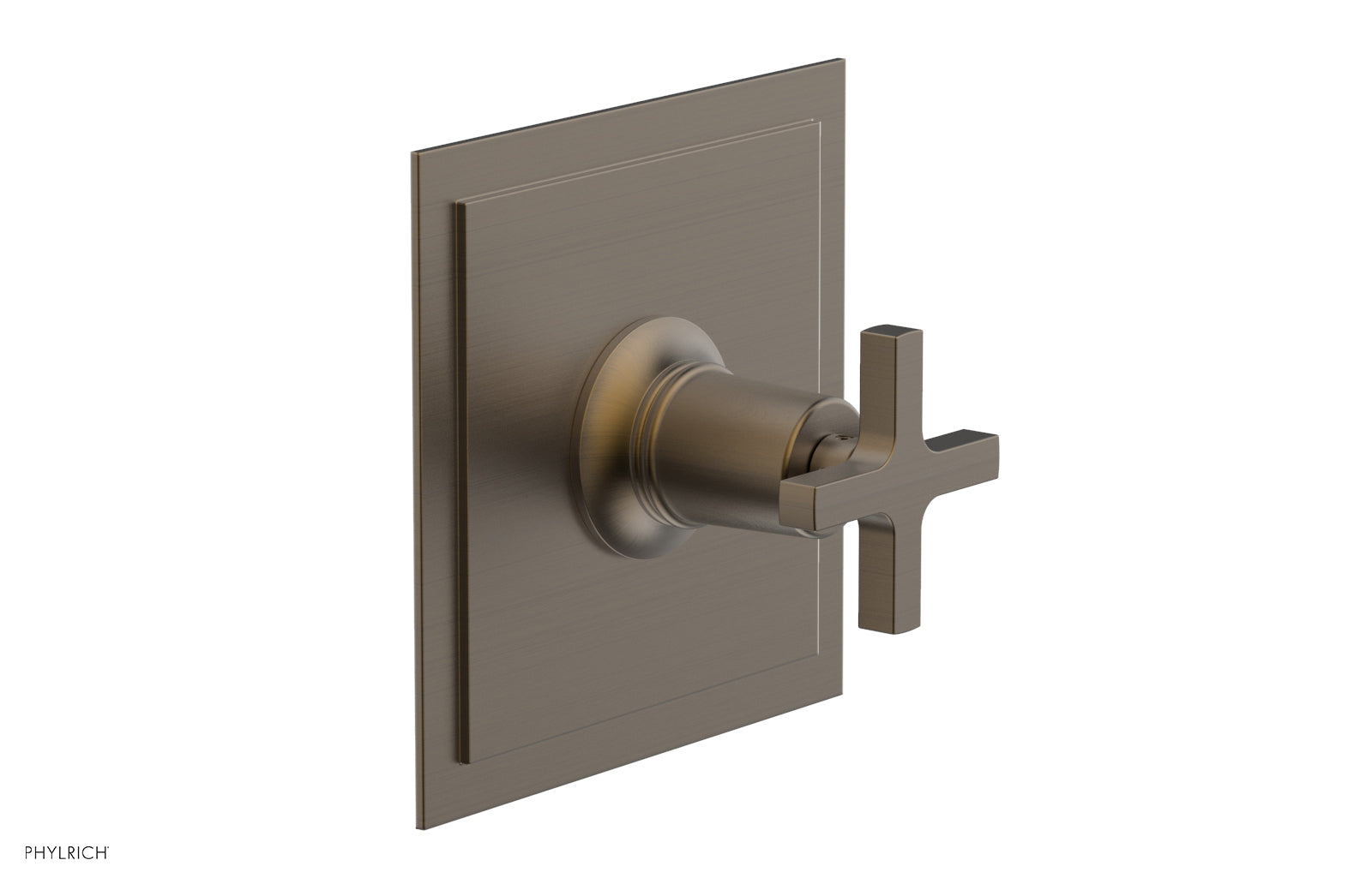 Phylrich HEX MODERN Cross Handle Trim (1/2" or 3/4")