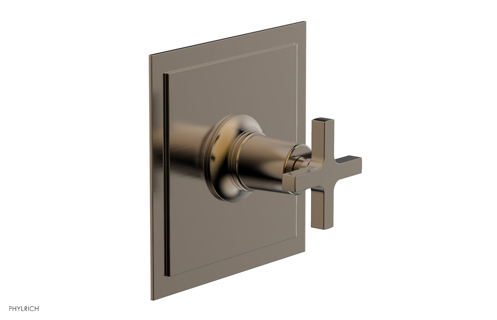 Phylrich HEX MODERN Cross Handle Trim (1/2" or 3/4")
