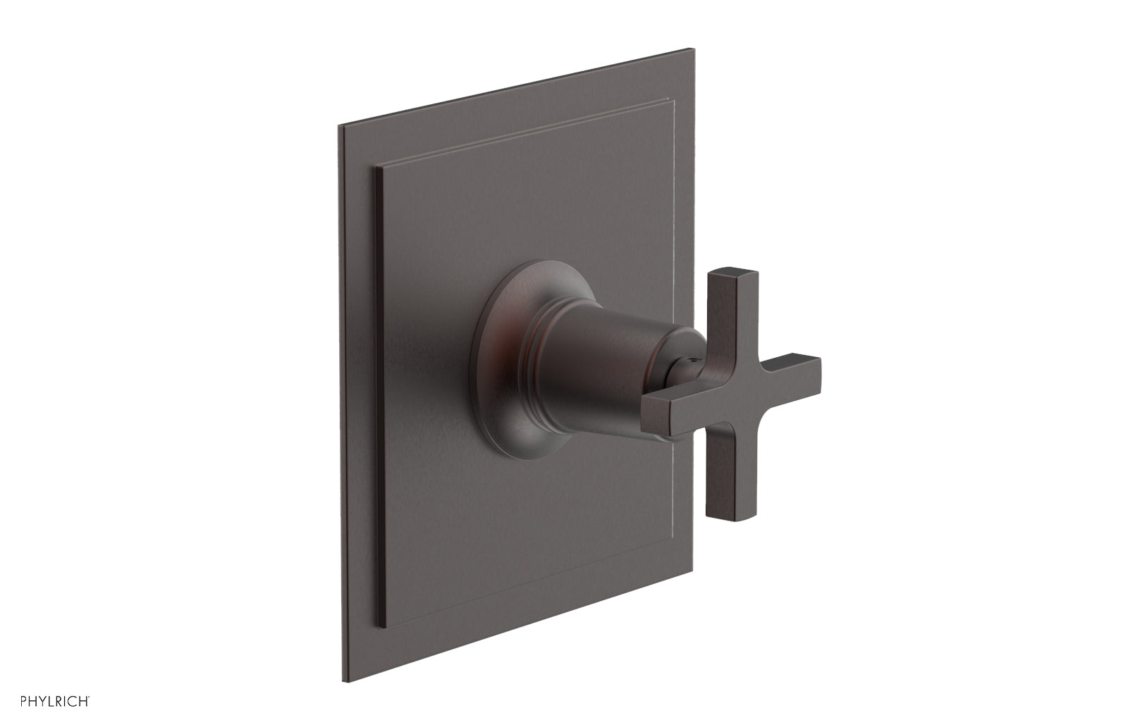 Phylrich HEX MODERN Cross Handle Trim (1/2" or 3/4")