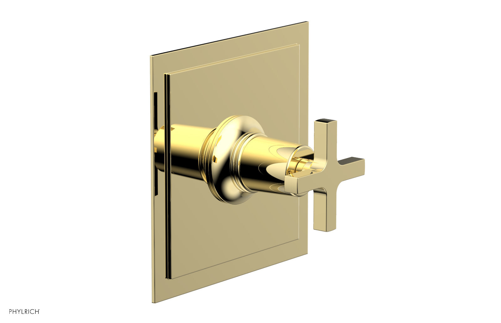 Phylrich HEX MODERN Cross Handle Trim (1/2" or 3/4")