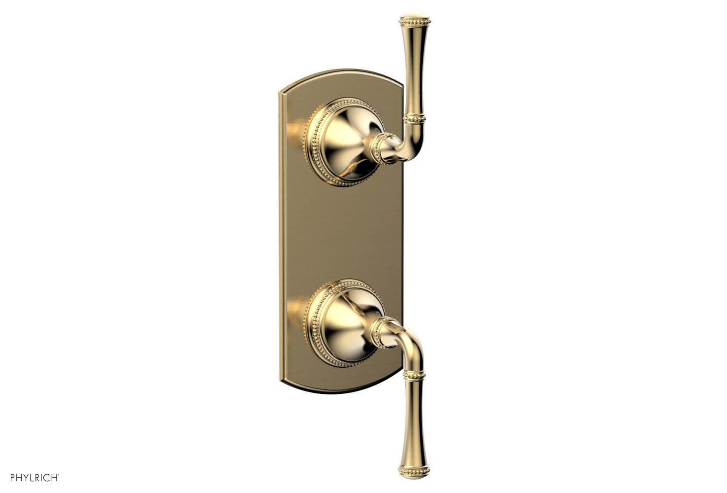 Phylrich BEADED 1/2" Mini Thermostatic Valve with Volume Control or Diverter