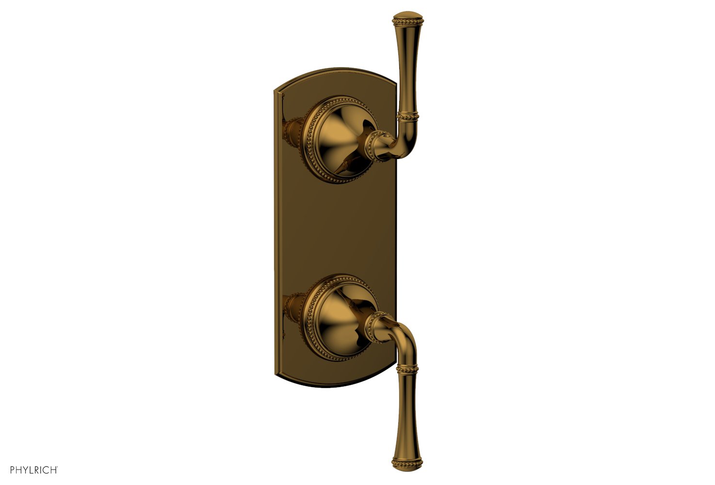 Phylrich BEADED 1/2" Mini Thermostatic Valve with Volume Control or Diverter