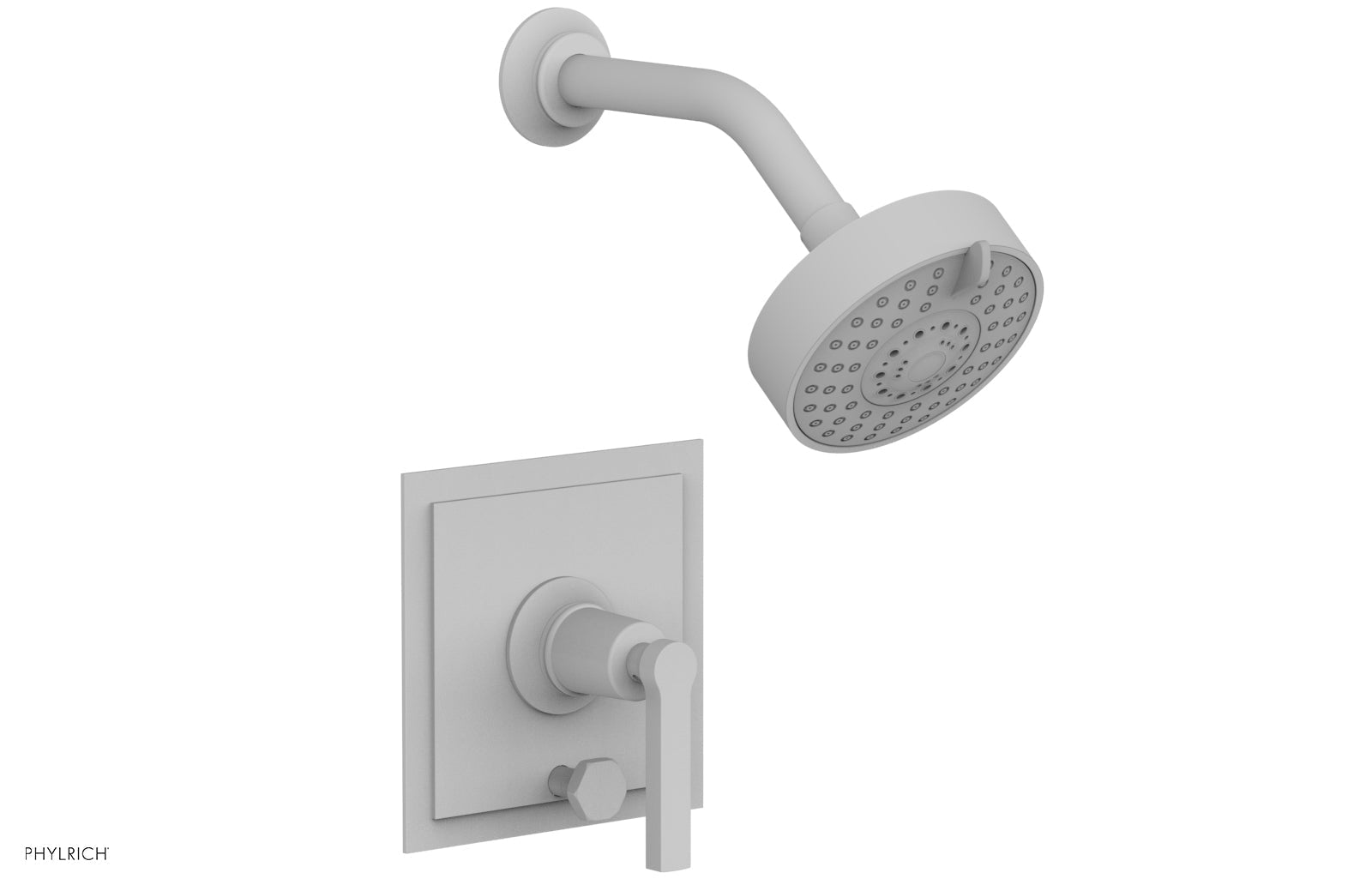 Phylrich HEX MODERN Pressure Balance Shower and Diverter Set Lever Handle (Less Spout)