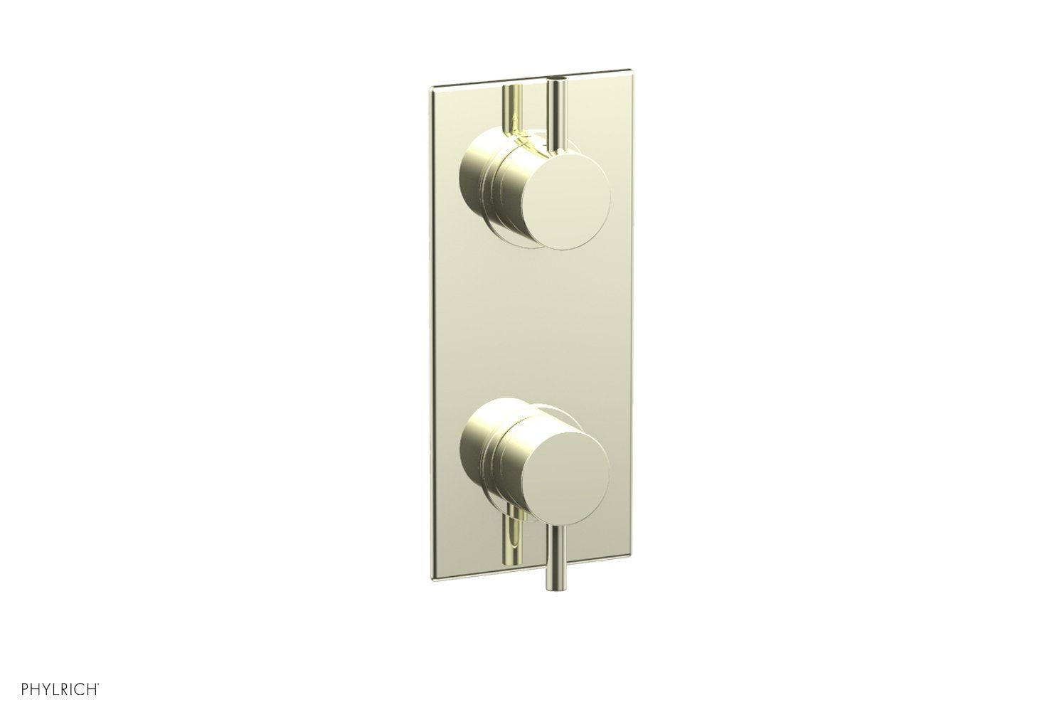 Phylrich BASIC II 1/2" Mini Thermostatic Valve with Volume Control or Diverter