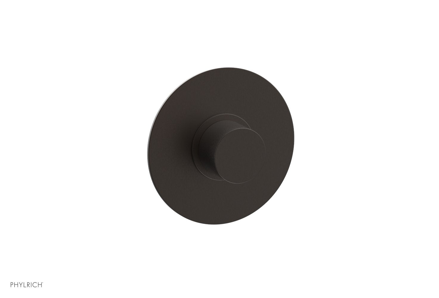 Phylrich BASIC II 1/2" Mini Thermostatic Round Shower Trim Smooth Handle