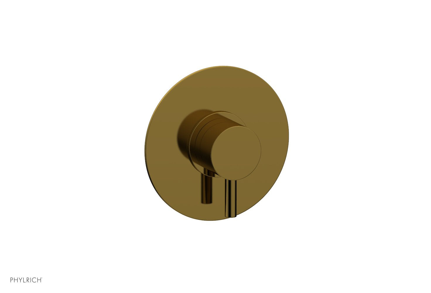 Phylrich BASIC II 1/2" Mini Thermostatic Round Shower Trim Lever Handle
