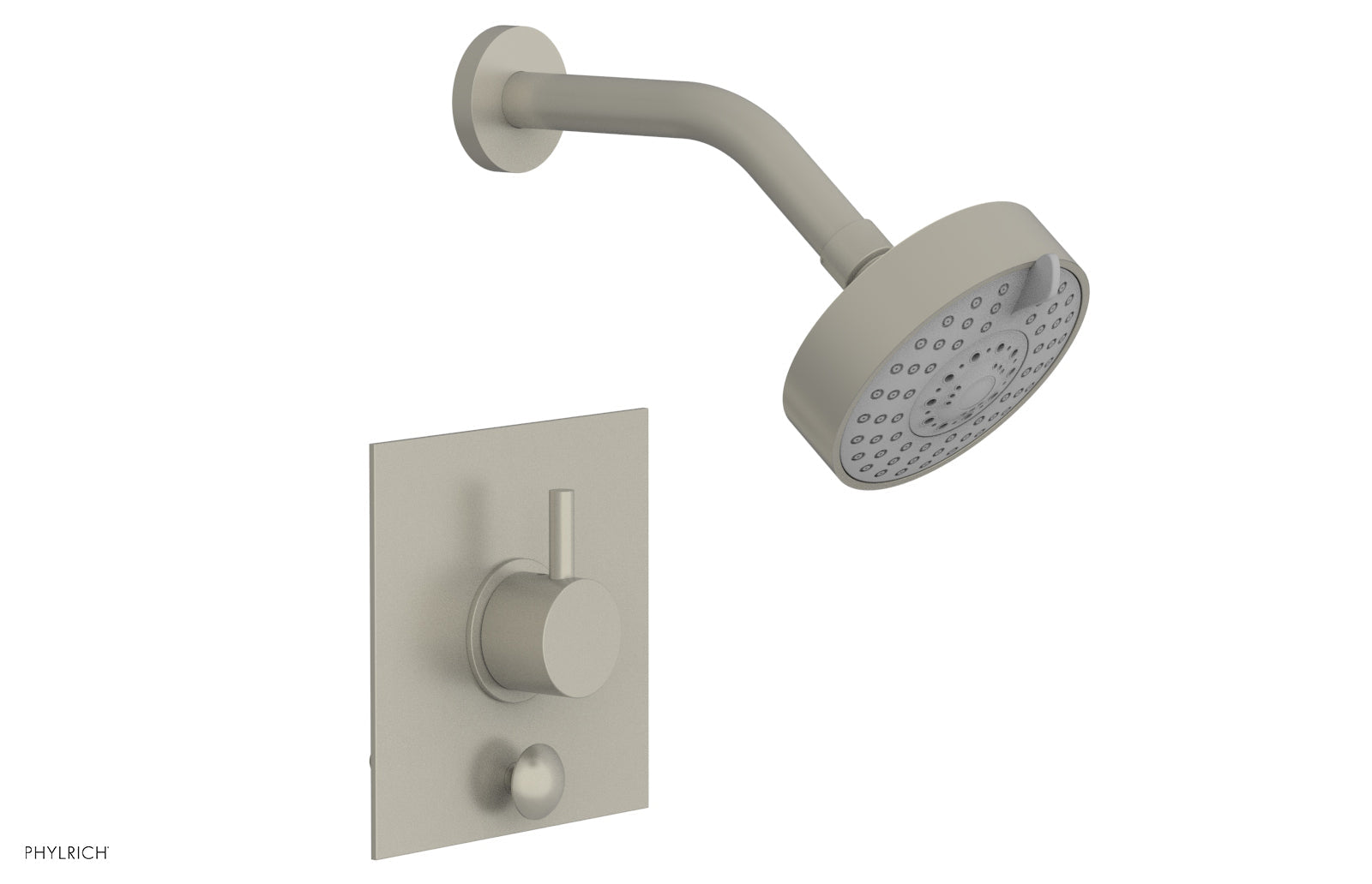 Phylrich BASIC II Pressure Balance Shower and Diverter Set (Less Spout)