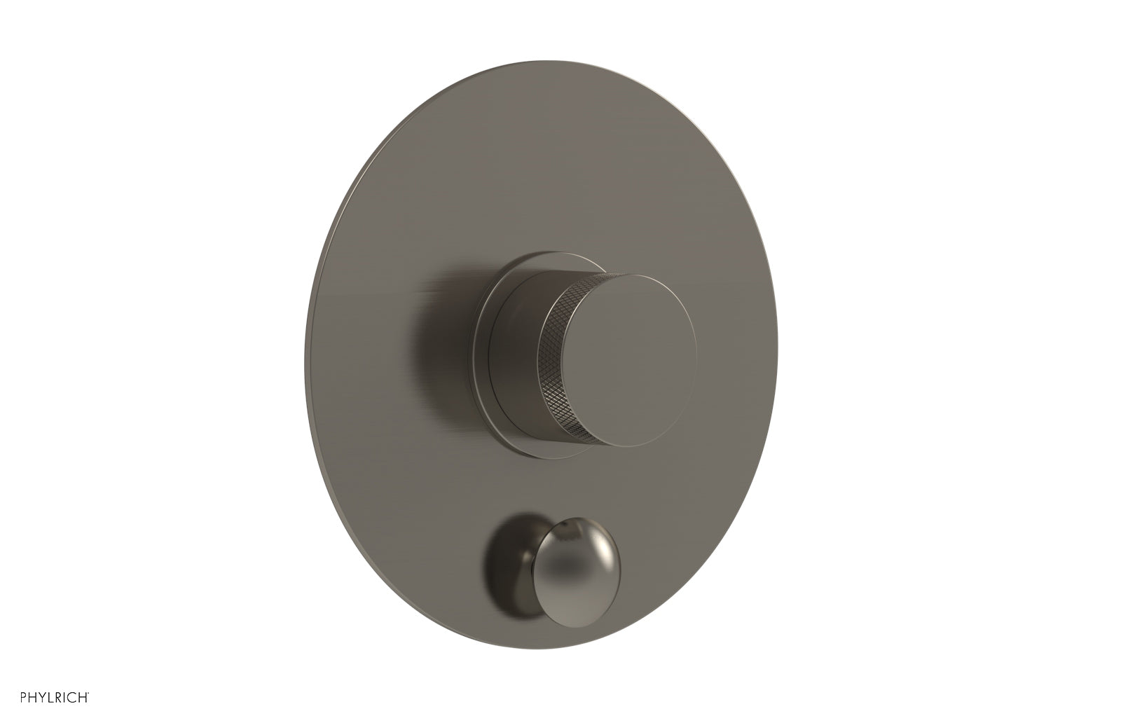 Phylrich BASIC II Pressure Balance Shower Plate with Diverter and Handle Trim Set