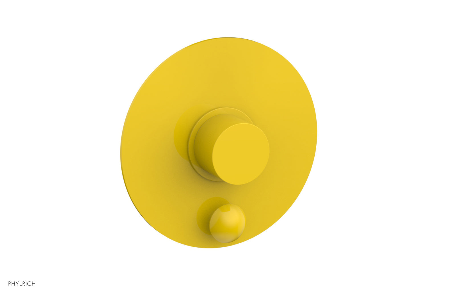Phylrich BASIC II Pressure Balance Shower Plate with Diverter and Handle Trim Set