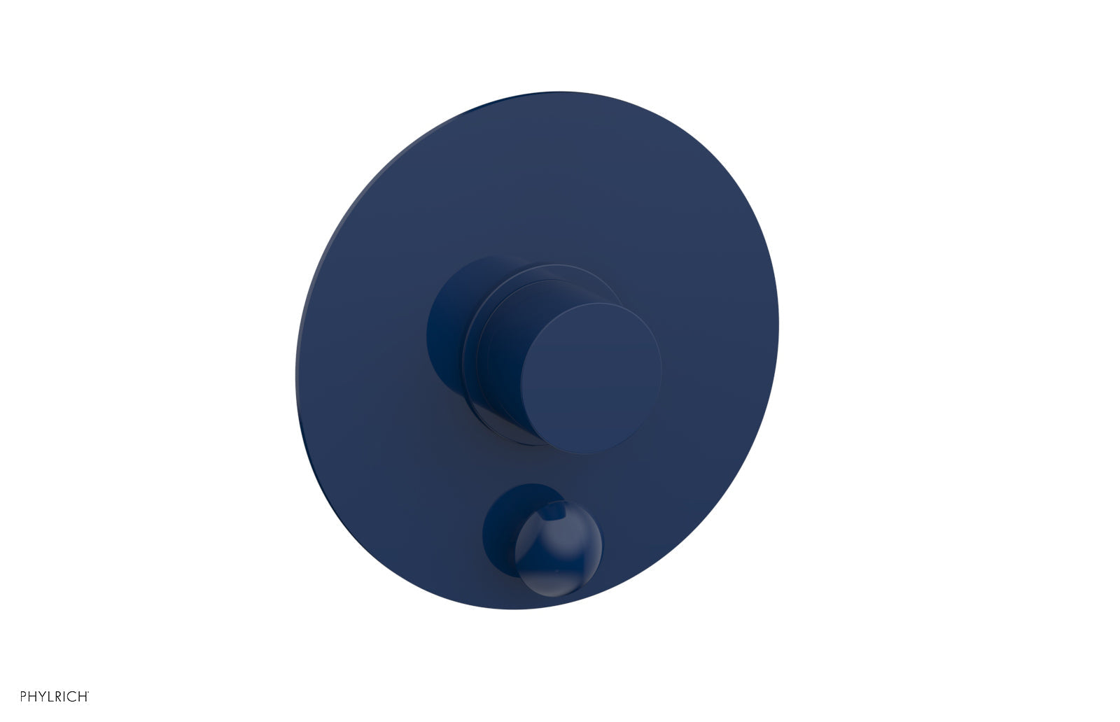 Phylrich BASIC II Pressure Balance Shower Plate with Diverter and Handle Trim Set