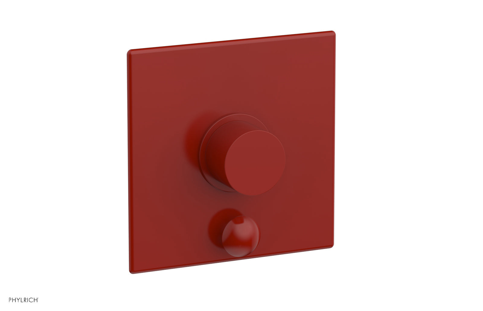 Phylrich BASIC II Pressure Balance Shower Plate with Diverter and Handle Trim Set
