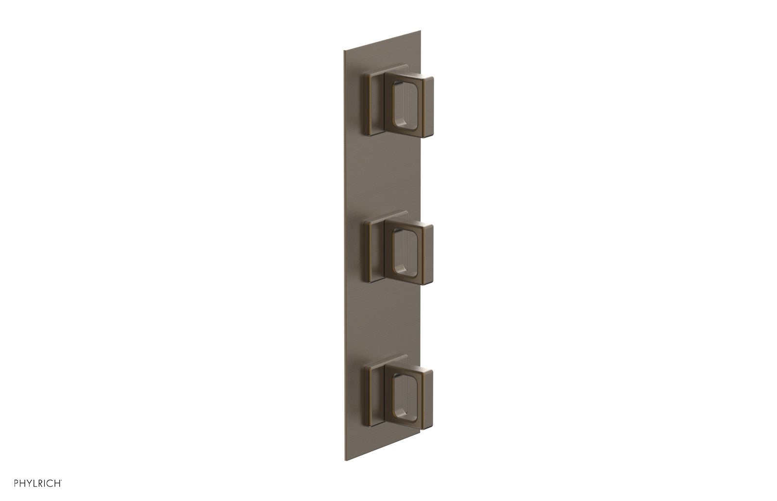 Phylrich MIX Thermostatic Valve with Two Volume Control - Ring Handles