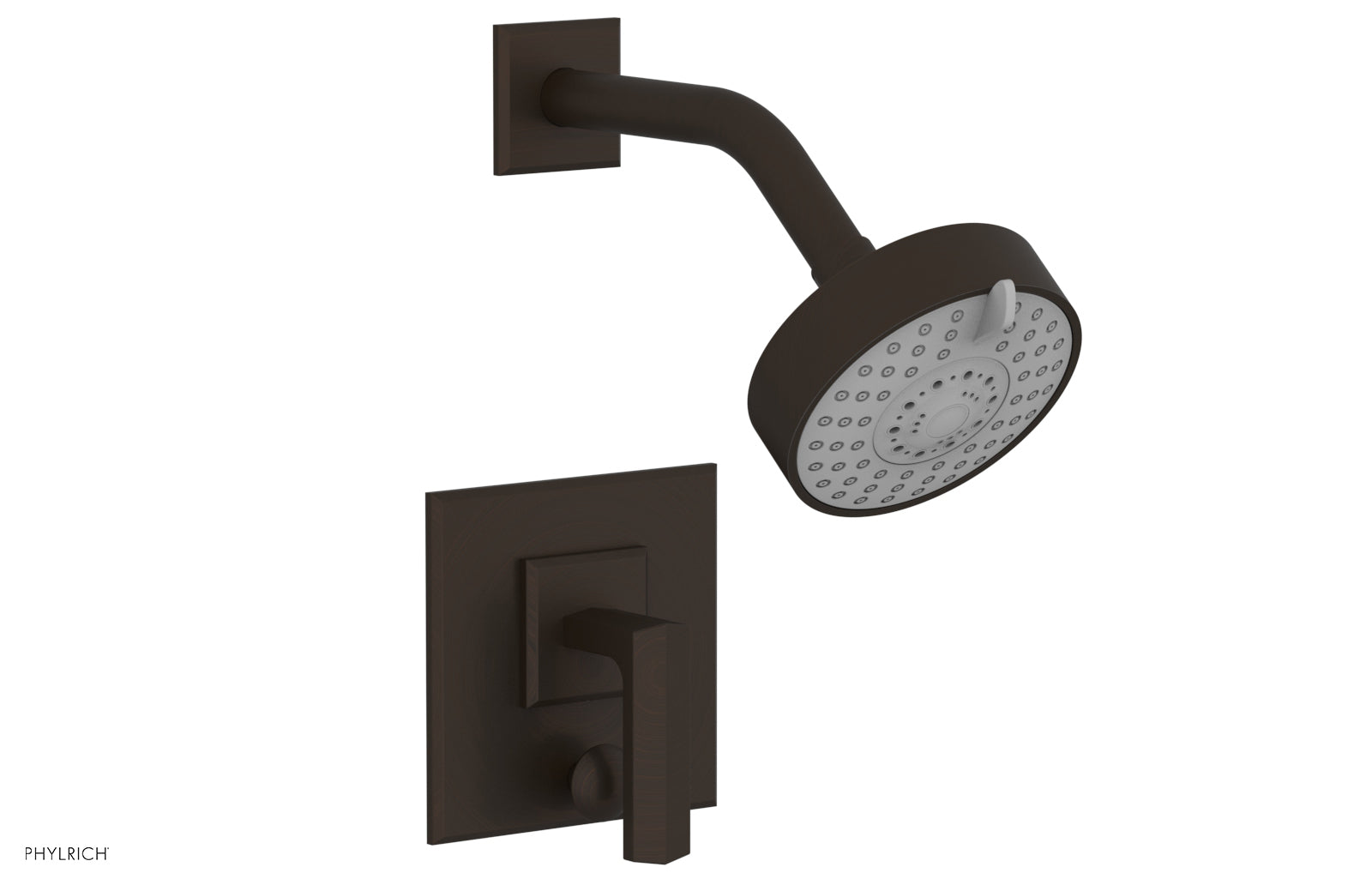 Phylrich DIAMA Pressure Balance Shower and Diverter Set (Less Spout), Lever Handle