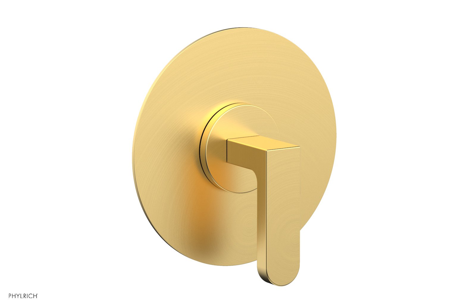 Phylrich ROND 3/4" Thermostatic Shower Trim, Lever Handle
