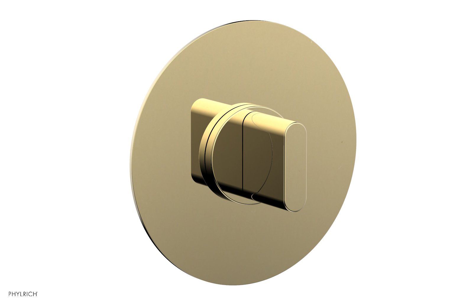 Phylrich ROND Thermostatic or Pressue Balance Shower Trim, Blade Handle