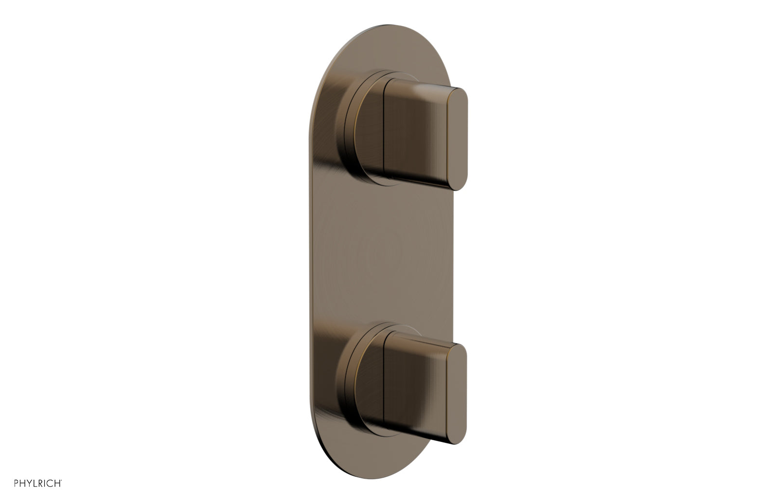 Phylrich ROND 1/2" Thermostatic Valve with Volume Control or Diverter, Blade Handles