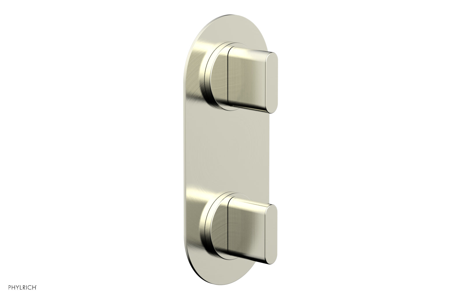 Phylrich ROND 1/2" Thermostatic Valve with Volume Control or Diverter, Blade Handles