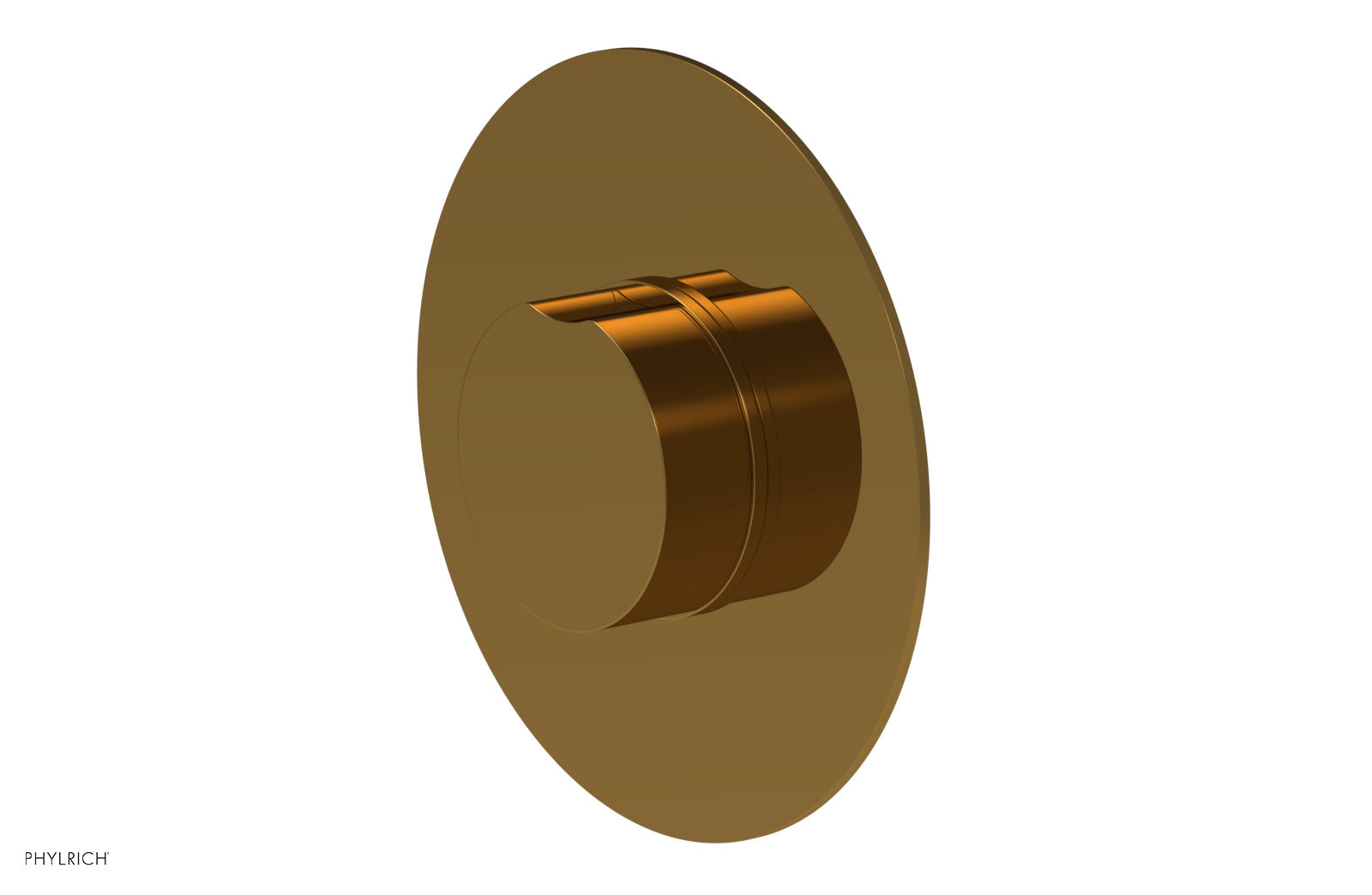 Phylrich CIRC Pressure Balance Shower Plate & Handle Trim