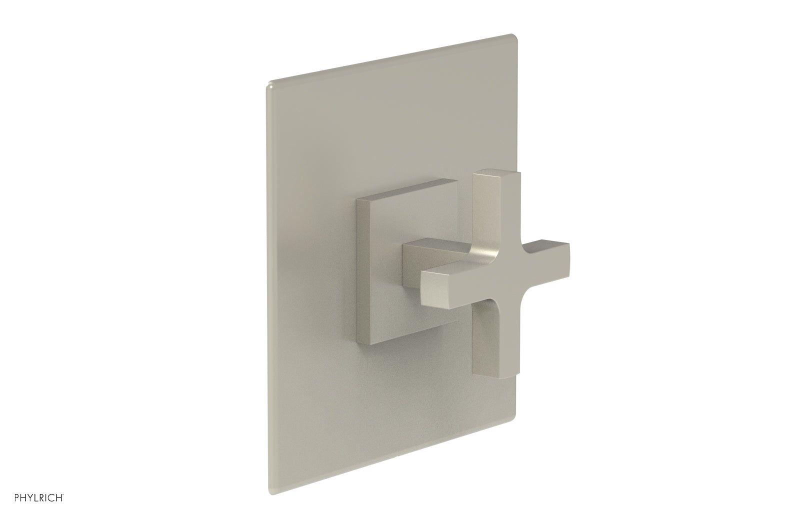 Phylrich CROI Pressure Balance Shower Plate & Cross Handle Trim