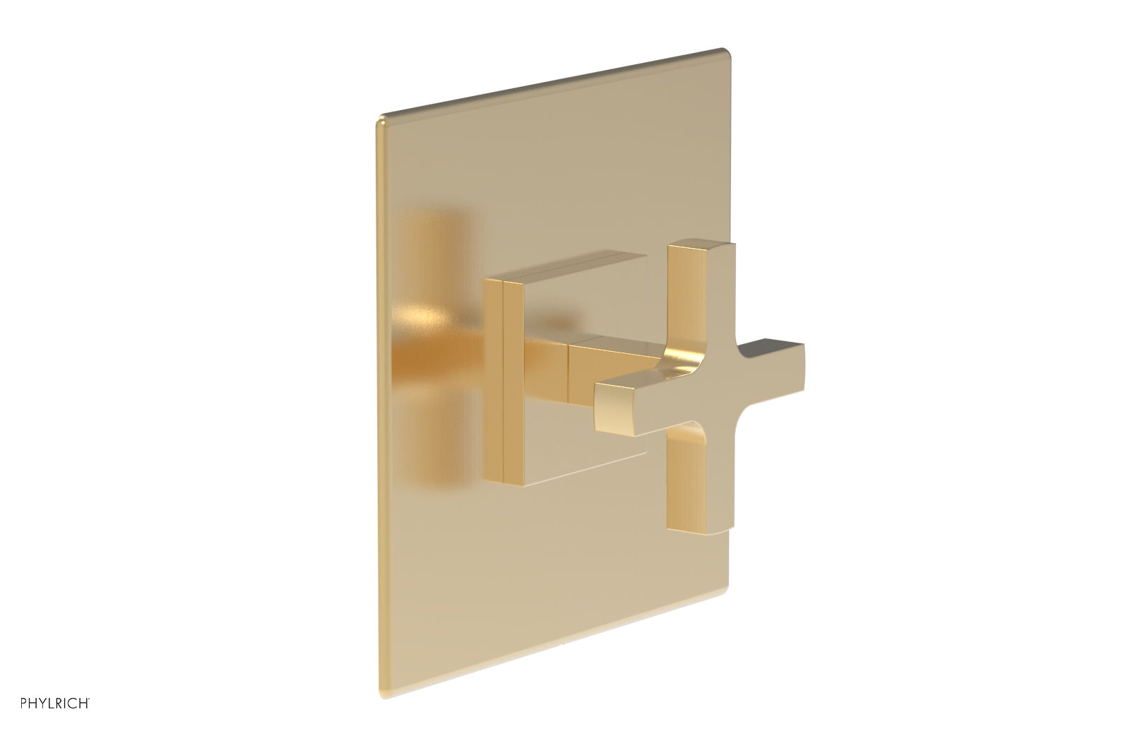 Phylrich CROI Thermostatic Shower Trim, Cross Handle
