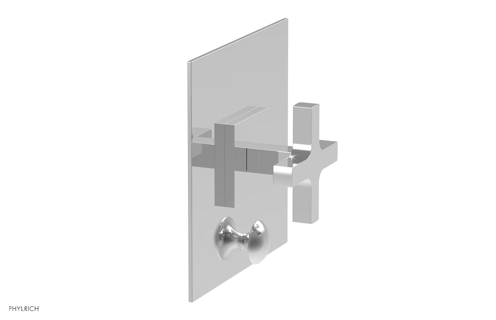 polished chrome trim set