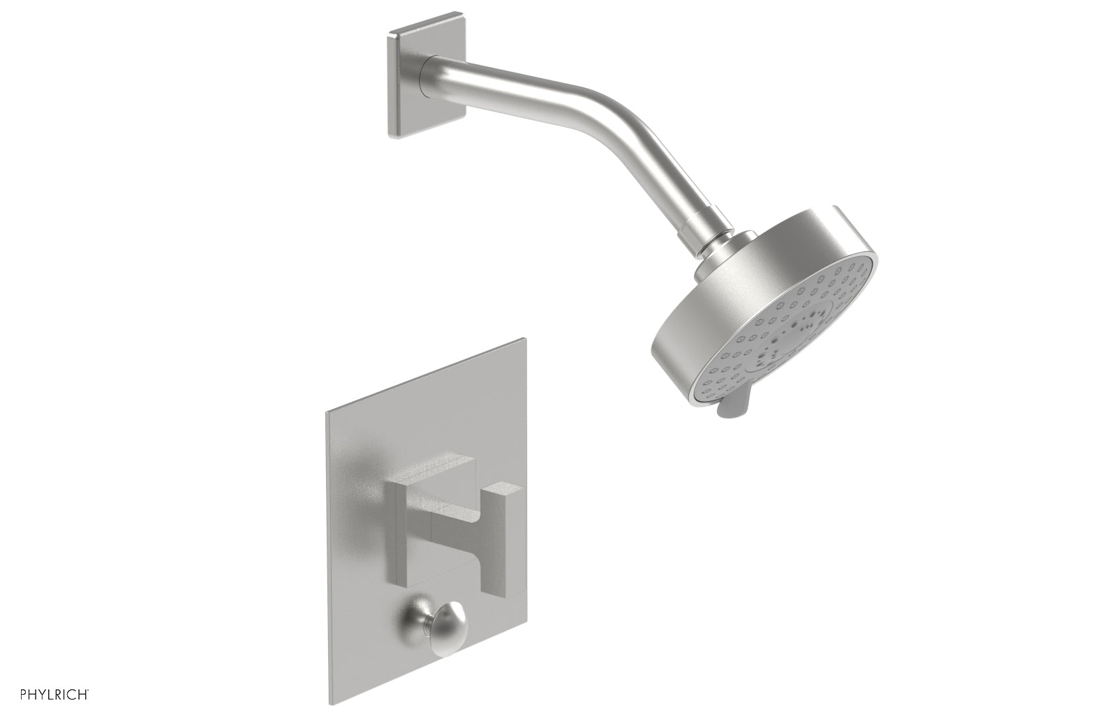 Phylrich CROI Pressure Balance Shower and Diverter Set (Less Spout), Lever Handle
