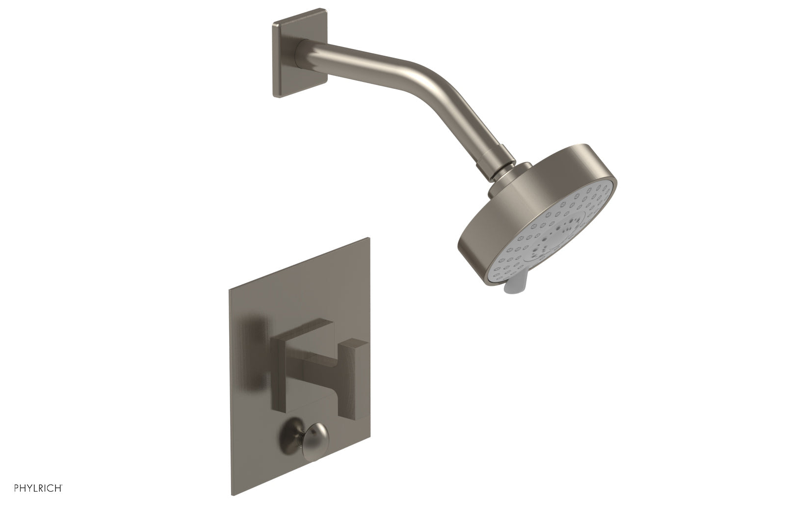 Phylrich CROI Pressure Balance Shower and Diverter Set (Less Spout), Lever Handle