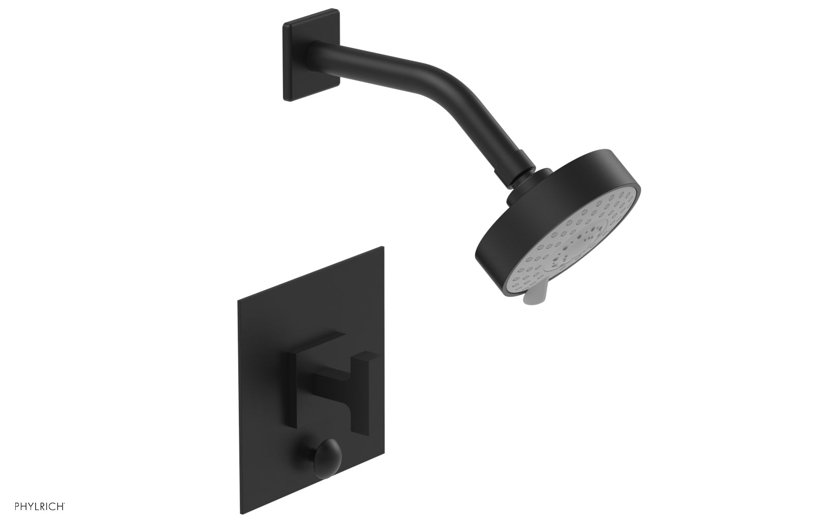 Phylrich CROI Pressure Balance Shower and Diverter Set (Less Spout), Lever Handle