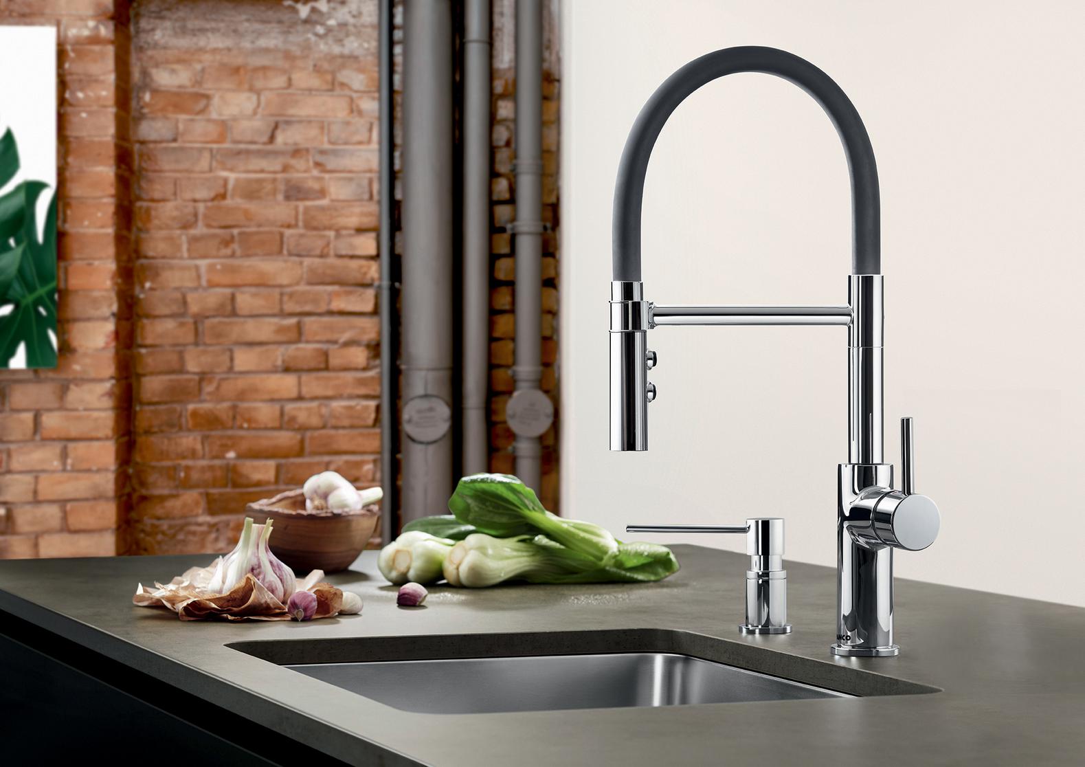 chrome faucet