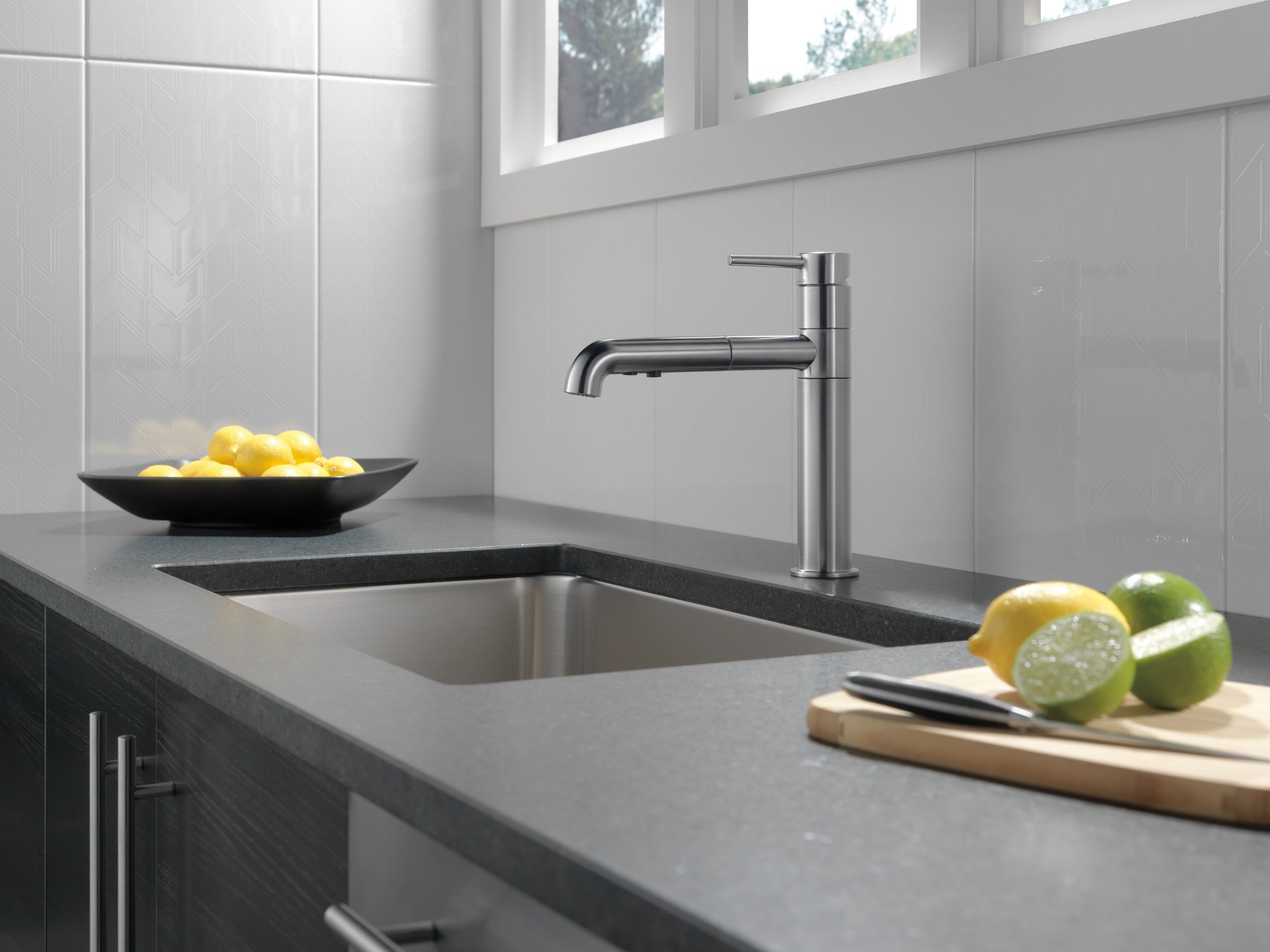arctic stainless kitchen faucet