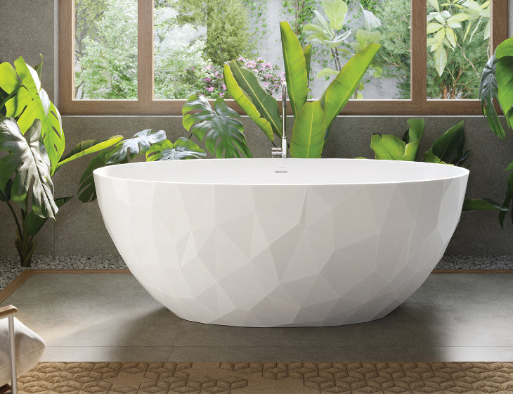 white bathtub