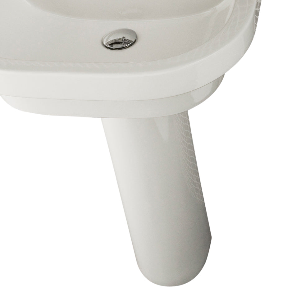 white sink