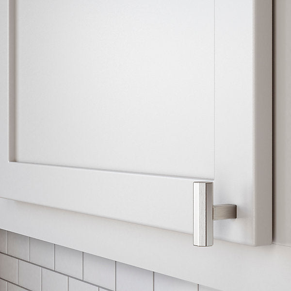 satin nickel knob