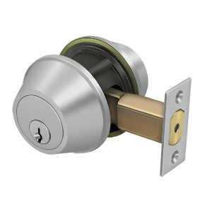 Deltana Double Deadbolt GR2 with 2-3/4" Backset