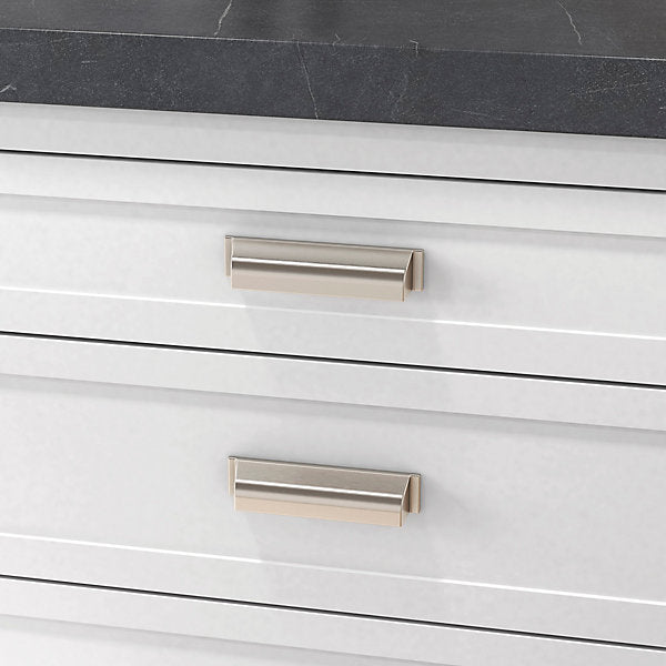 satin nickel pull