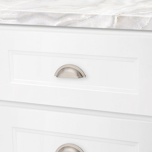 satin nickel pull