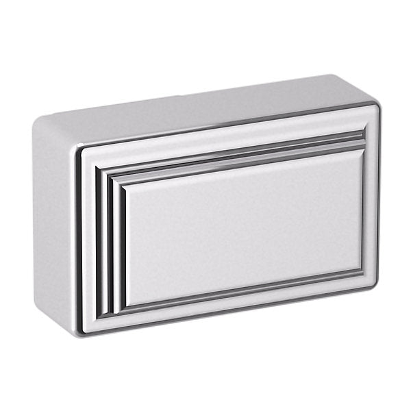 polished chrome knob
