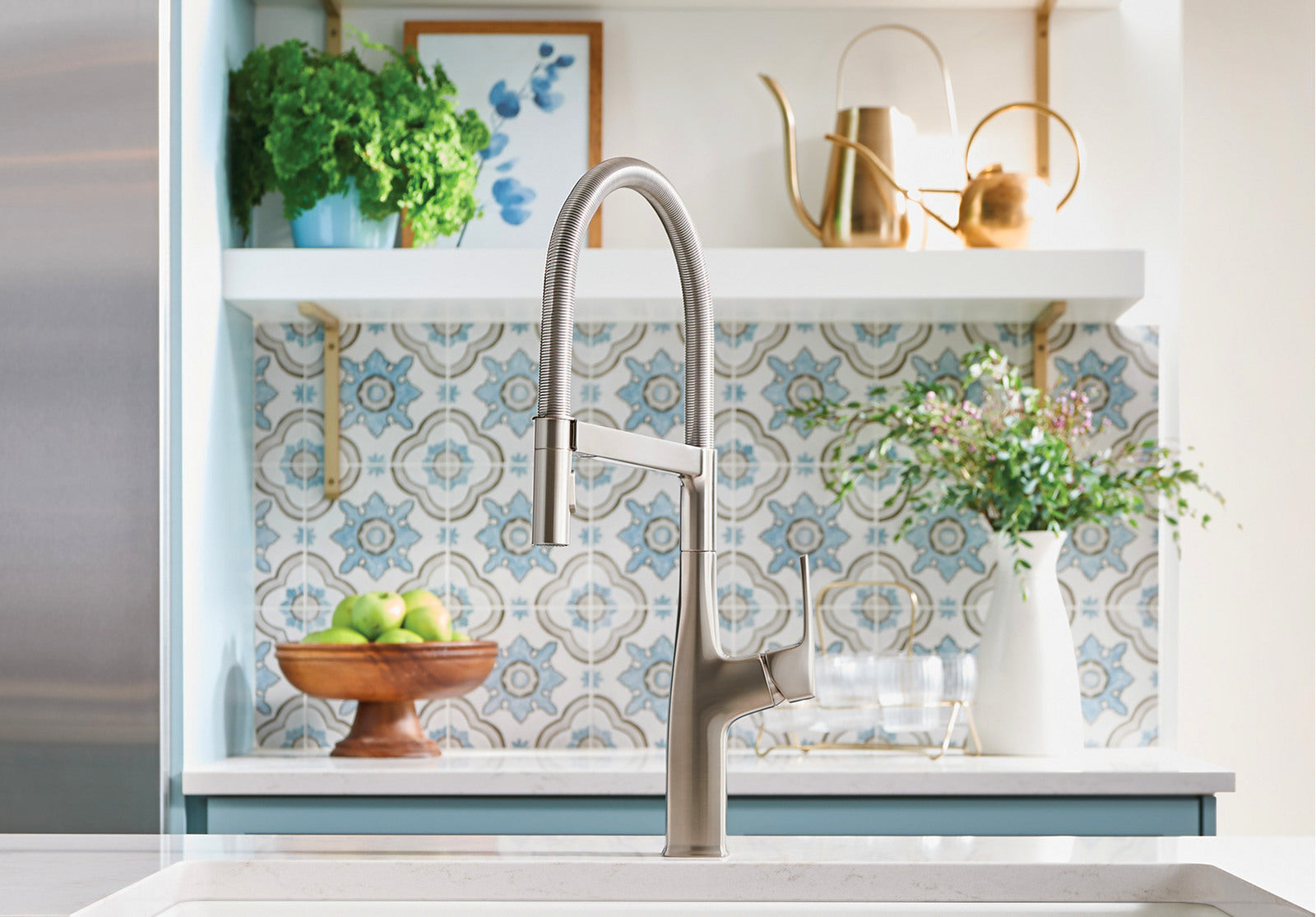 chrome faucet