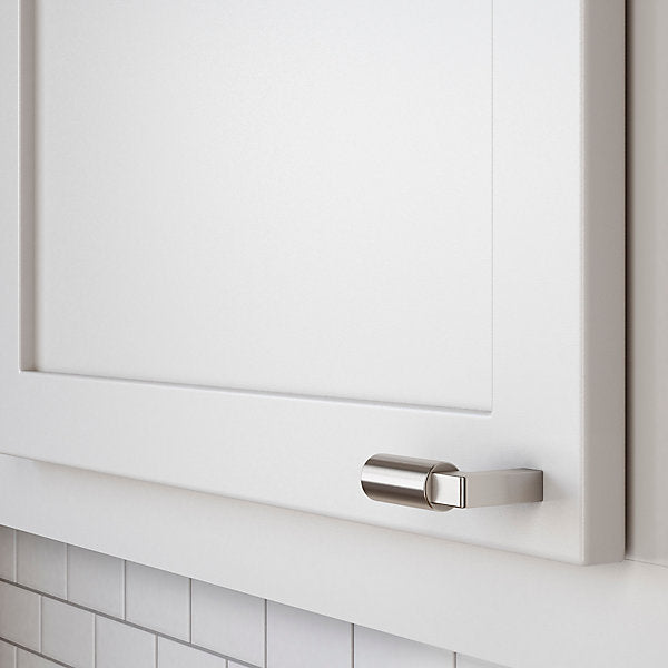 satin nickel knob