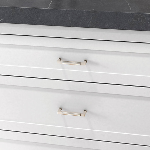 satin nickel pull