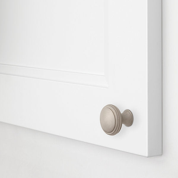 satin nickel knob