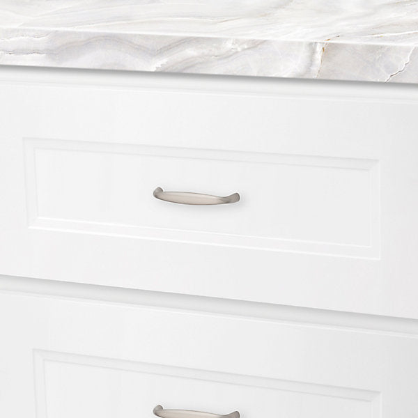 satin nickel pull