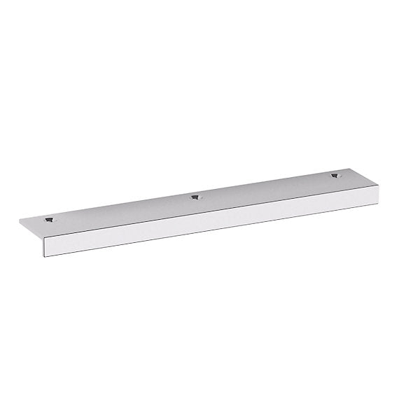 polished chrome edge pull