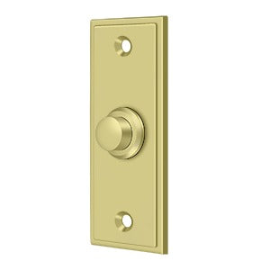 Deltana Rectangular Contemporary Bell Button