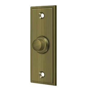 Deltana Rectangular Contemporary Bell Button