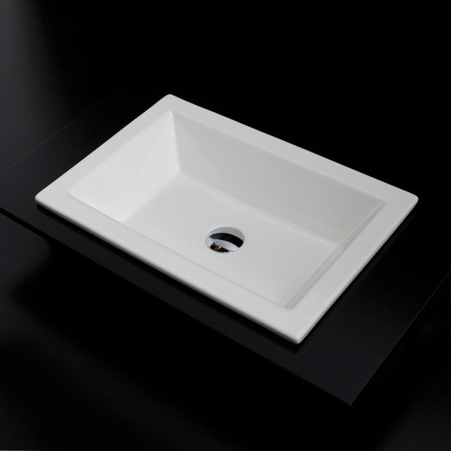 white sink