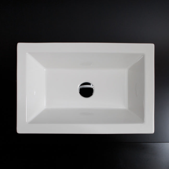white sink